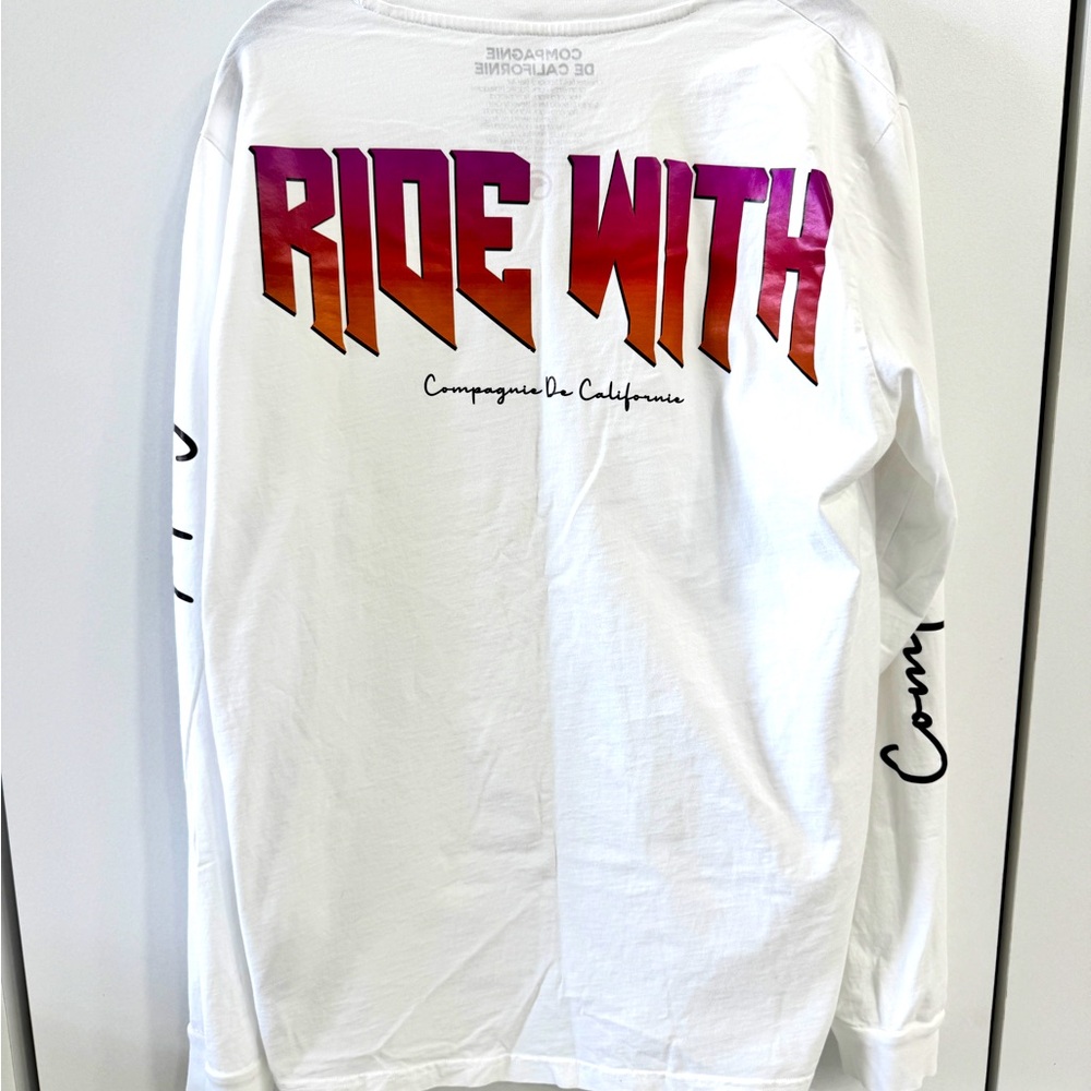 Compagnie de Californie RARE ‘Ride With’ Longsleeve NWOT